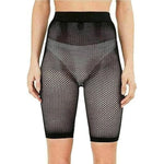 Load image into Gallery viewer, LUXE DIVA  women Ladies Fishnet Crop Tops ,Minidress Cycling Shorts & Hotpant
