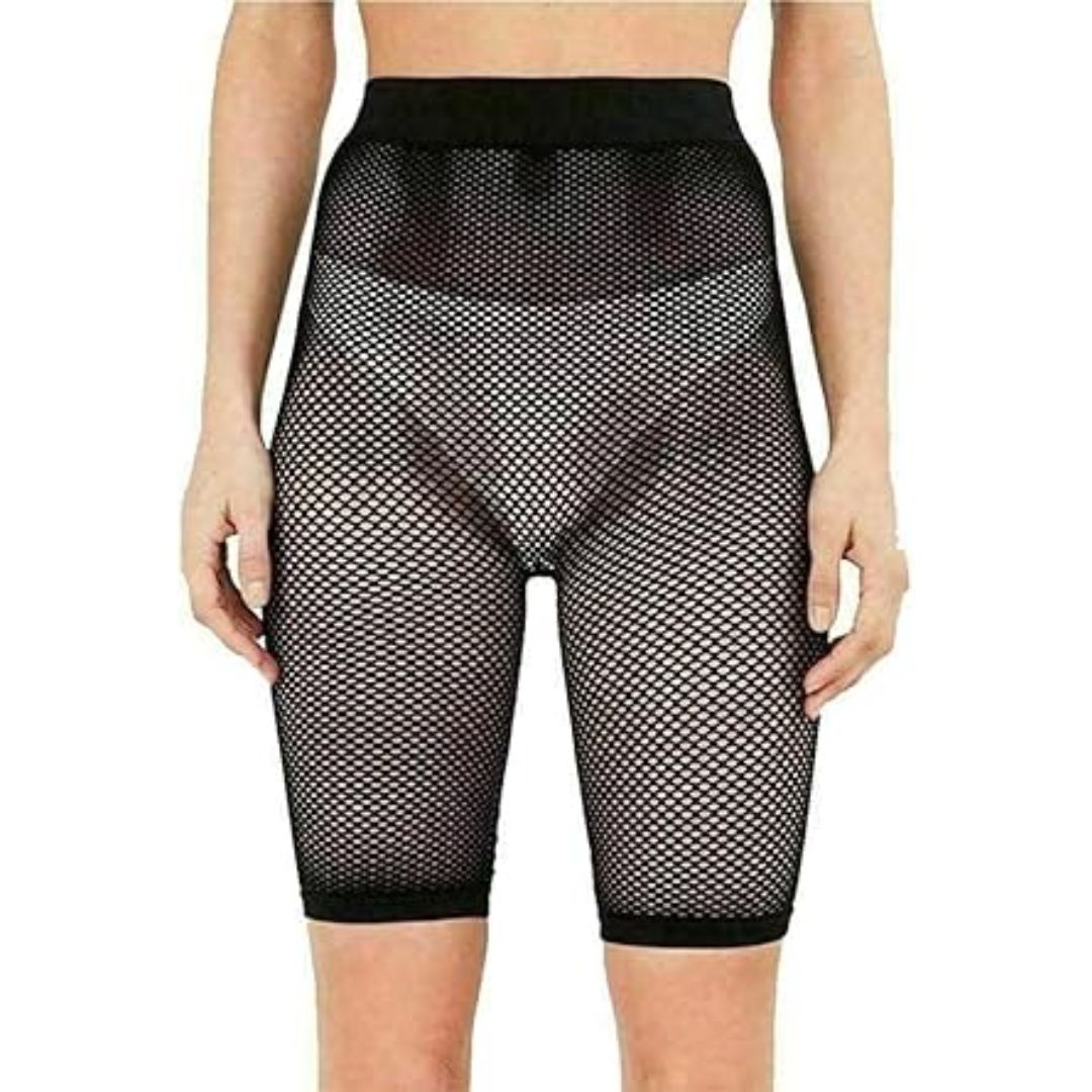 LUXE DIVA  women Ladies Fishnet Crop Tops ,Minidress Cycling Shorts & Hotpant