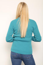 Load image into Gallery viewer, LUXE DIVA LADIES KNITTED POLO NECK JUMPER REMEL LABEL ( merry gold ) SUPER STRECH FINE KNIT POLO NECK