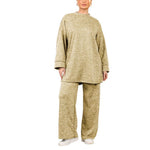 Load image into Gallery viewer, LUXE DIVA Women and Ladies Long Sleeve Velvet Pullover hooded Tracksuit Trouser Set Suit Set UK 8 to 14