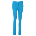 Load image into Gallery viewer, LUXE DIVA Ladies Women & Girls Stretch Denim Look Skinny Jeggings Leggings with Zip and Pockets UK Size 10-22