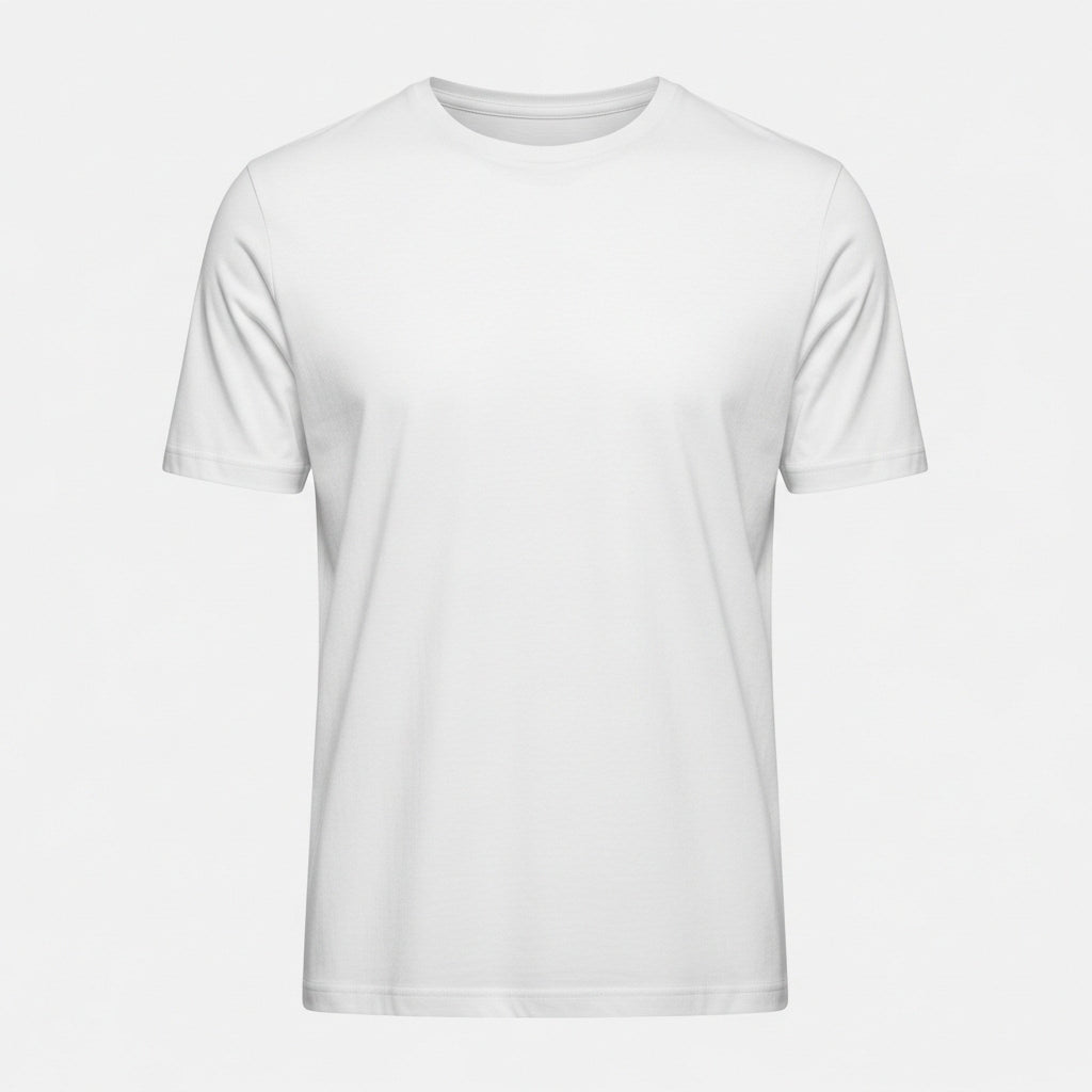 LUXE DIVA Kids Short Sleeve School Crew Neck T-Shirt in Soft Cotton. Ages 3–16 Black or White. Comfy, Stylish, Perfect for School Wear