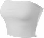 Load image into Gallery viewer, LUXEDIVA Ladies Strapless Bandeau Elastic Stretch Vest Womens Bra BoobTube Tank Crop Top