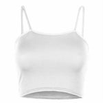 Load image into Gallery viewer, LUXEDIVA Womens Ladies Sleeveless Strappy Bandeau Plain Camisole Boobtube Bralet Crop Top
