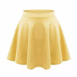 Load image into Gallery viewer, LUXE DIVA Girls Skater Skirt Flared High Waisted Flippy Stretch Mini Tutu Fancy School Skirts 5-14 Years