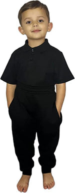 Load image into Gallery viewer, Kids Fleece Jogging Bottoms Boys Girls Sports PE Joggers Children Unisex Casual Fleece Pull On Trouser