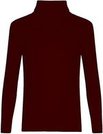 Load image into Gallery viewer, Kids Unisex Girls Boys Rib Polo Neck Top Turtle Neck Long Sleeve Rib Tops Size 5-13 Years