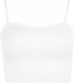 Load image into Gallery viewer, Womens Strappy Sleeveless Ladies Bralet Crop Stretch Vest Top - 8-14