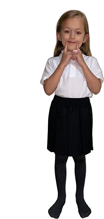 LUXE DIVA Girls School Uniform Summer Dress