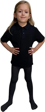 Load image into Gallery viewer, Boys Girls Plain Polo Shirts Kids Summer Short Sleeve School T-Shirts Top School Shirts Uniform PE Top Gym