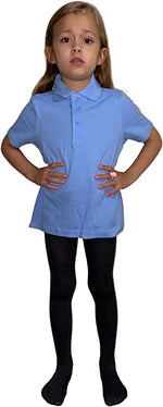 Load image into Gallery viewer, Boys Girls Plain Polo Shirts Kids Summer Short Sleeve School T-Shirts Top School Shirts Uniform PE Top Gym