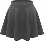 Load image into Gallery viewer, LUXE DIVA Girls Skater Skirt Flared High Waisted Flippy Stretch Mini Tutu Fancy School Skirts 5-14 Years
