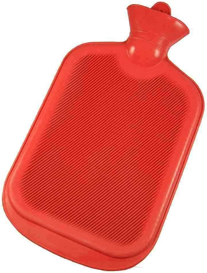 LUXE DIVA Hot Water Bottle 1.8 Litre Ribbed Rubber
