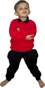 Load image into Gallery viewer, Kids Sweatshirt Boys and Girls Pullover Jumper Unisex Long Sleeve T-Shirts Tops Spring Autumn Solid Color Casual Sweater for 3-15 Years