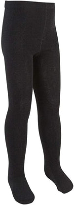 Load image into Gallery viewer, Girls Kids Tights Cotton Rich Plain School Warm Thick Girl Tights School Pair Warm Cotton Rich Plain Soft Children 2-13 Year