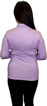 Load image into Gallery viewer, Ladies Polo Roll Neck Long Sleeve Turtle Neck Plain Jumpers for Women Top Womens Ladies New Plain Turtle Polo Roll Neck Long Sleeve Stretch Jumper T-Shirt Tee Top 8-14