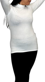 Load image into Gallery viewer, Ladies Polo Roll Neck Long Sleeve Turtle Neck Plain Jumpers for Women Top Womens Ladies New Plain Turtle Polo Roll Neck Long Sleeve Stretch Jumper T-Shirt Tee Top 8-14