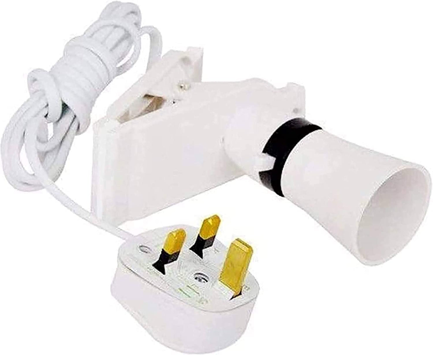 LUXE DIVA Clip Desk Lamp Holder UK Plug