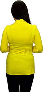 Load image into Gallery viewer, Ladies Polo Roll Neck Long Sleeve Turtle Neck Plain Jumpers for Women Top Womens Ladies New Plain Turtle Polo Roll Neck Long Sleeve Stretch Jumper T-Shirt Tee Top 8-14