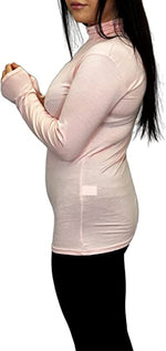 Load image into Gallery viewer, Ladies Polo Roll Neck Long Sleeve Turtle Neck Plain Jumpers for Women Top Womens Ladies New Plain Turtle Polo Roll Neck Long Sleeve Stretch Jumper T-Shirt Tee Top 8-14