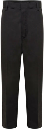 Load image into Gallery viewer, Boys School Uniform Half Elastic Waist Zip & Clip Trouser Boys Zip & Clip School Uniform Pants Boys Pull Up School Trousers 4-15 Years