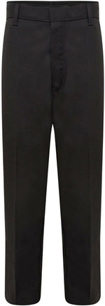 Load image into Gallery viewer, Boys School Uniform Half Elastic Waist Zip & Clip Trouser Boys Zip & Clip School Uniform Pants Boys Pull Up School Trousers 4-15 Years