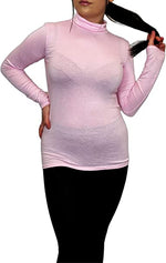 Load image into Gallery viewer, Ladies Polo Roll Neck Long Sleeve Turtle Neck Plain Jumpers for Women Top Womens Ladies New Plain Turtle Polo Roll Neck Long Sleeve Stretch Jumper T-Shirt Tee Top 8-14