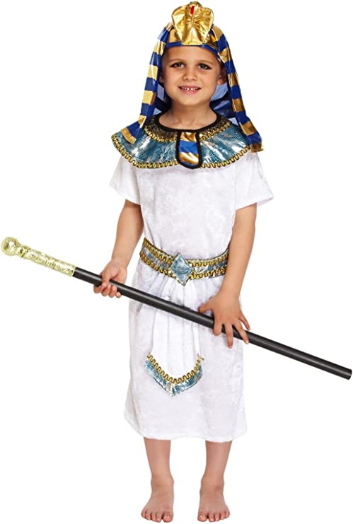 LUXE DIVA Kids Egyptian Pharaoh Costume