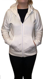 Load image into Gallery viewer, Ladies Plain Colour Hoodie Womens Fleece Hooded Top Zip Zipper Hoodie Sweatshirt Available in 22 Colours Plus Sizes Small-XL