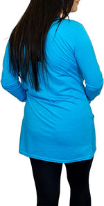 Load image into Gallery viewer, Ladies Long Sleeve Pocket Cardigan Womens Top Sizes 8-14