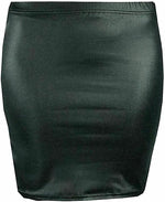 Load image into Gallery viewer, Womens Print Ladies Stretch Bodycon Elasticated Jersey Short Mini Skirt