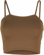 Load image into Gallery viewer, Womens Strappy Sleeveless Ladies Bralet Crop Stretch Vest Top - 8-14