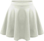 Load image into Gallery viewer, LUXE DIVA Girls Skater Skirt Flared High Waisted Flippy Stretch Mini Tutu Fancy School Skirts 5-14 Years