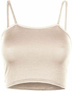 Load image into Gallery viewer, Womens Strappy Sleeveless Ladies Bralet Crop Stretch Vest Top - 8-14
