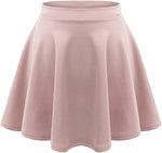 Load image into Gallery viewer, LUXE DIVA Girls Skater Skirt Flared High Waisted Flippy Stretch Mini Tutu Fancy School Skirts 5-14 Years