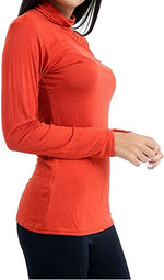 Load image into Gallery viewer, Ladies Polo Roll Neck Long Sleeve Turtle Neck Plain Jumpers for Women Top Womens Ladies New Plain Turtle Polo Roll Neck Long Sleeve Stretch Jumper T-Shirt Tee Top 8-14