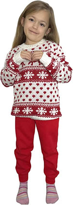 Load image into Gallery viewer, Children's Kids Girls Boys Snowflake Christmas Jumper