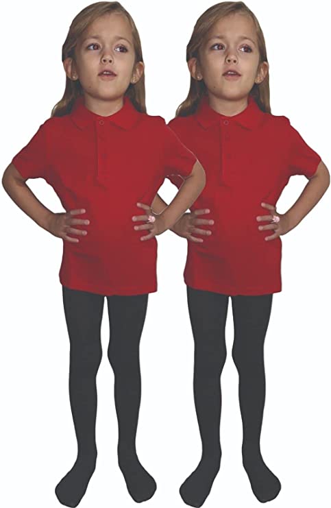 LUXE DIVA Kids Plain Polo Shirt School