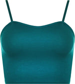 Load image into Gallery viewer, Womens Strappy Sleeveless Ladies Bralet Crop Stretch Vest Top - 8-14