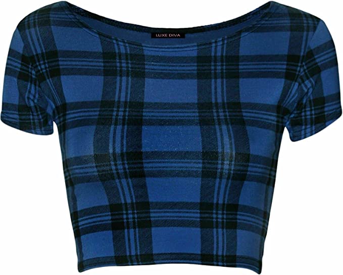 Women Cap Short Sleeve Crop Top Round Neck Plain/Printed T-Shirt Stretchy Summer Cropped Vest Tops Size 8-14