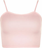 Load image into Gallery viewer, Womens Strappy Sleeveless Ladies Bralet Crop Stretch Vest Top - 8-14