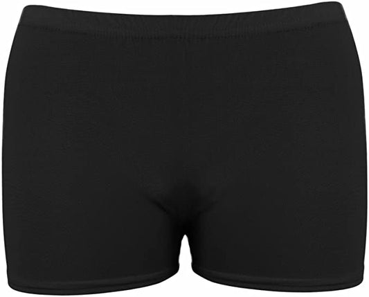 LUXE DIVA Girls Microfiber Dance Shorts