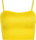 Load image into Gallery viewer, Womens Strappy Sleeveless Ladies Bralet Crop Stretch Vest Top - 8-14