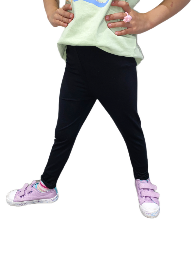 Girls Plain Legging Full Length Kids Children Teen Basic Stretchy Full Length Ages  5 6 7 8 9 10 11 12 13 Dance Stretch Teen 20+ Colours