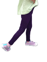 Load image into Gallery viewer, Girls Plain Legging Full Length Kids Children Teen Basic Stretchy Full Length Ages  5 6 7 8 9 10 11 12 13 Dance Stretch Teen 20+ Colours