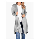 Load image into Gallery viewer, New Womens Ladies Long Sleeve Maxi Boyfriend Cardigan Open Floaty 8-22
