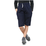 Load image into Gallery viewer, LUXE DIVA Unisex Kids PE School Sports Shorts with Pockets – Boys Girls Fleece Gym Running Football Cycling Shorts with Drawstring – Indoor Outdoor Summer Athletic
