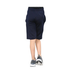Load image into Gallery viewer, LUXE DIVA Unisex Kids PE School Sports Shorts with Pockets – Boys Girls Fleece Gym Running Football Cycling Shorts with Drawstring – Indoor Outdoor Summer Athletic
