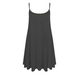 Load image into Gallery viewer, LUXEDIVA Women&#39;s Plain Cami Stretchy Flared Ladies Swing, Mini Dress Long Vest Top 8-22 Casual Soft Womenswear Comfortable Fashion Style Summer Casual Wear
