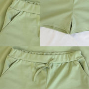 LUXE DIVA Womens Ladies Short Sleeve Boxy Lounge Wear Tracksuit Shorts Set Comfy Two Piece